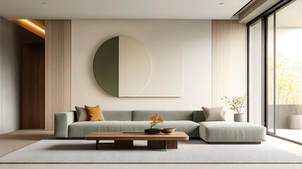 Scandinavian Minimalist Living Room: A Serene, Contemporary Retreat