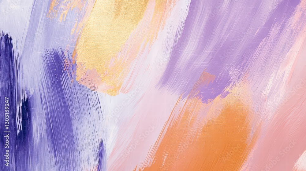 Poster abstract brushstrokes: a vibrant abstract artwork featuring bold brushstrokes in a rich tapestry of 