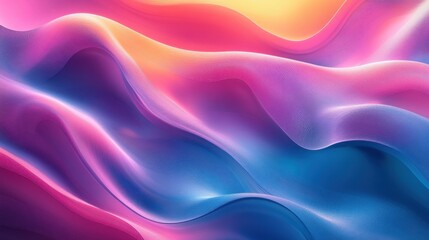Obraz premium A Vibrant Blend of Colors in Fluid Motion Creating a Dreamy Visual Experience Full of Life