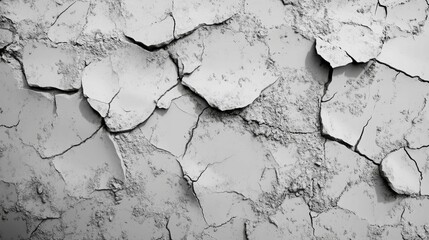 Obraz premium Cracked earth showing texture and imperfections.