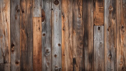 Reclaimed barnwood plank texture on abstract background design illustration 