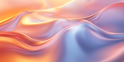 Obraz premium Smooth Gradient with Radiant Pastel Design