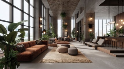 Fototapeta premium Stylish Interior Design | High-Quality Stock Image for Sale