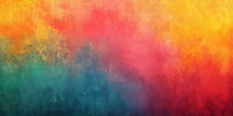 Fototapeta premium abstract grunge multicolor background – vibrant artistic texture for modern design projects
