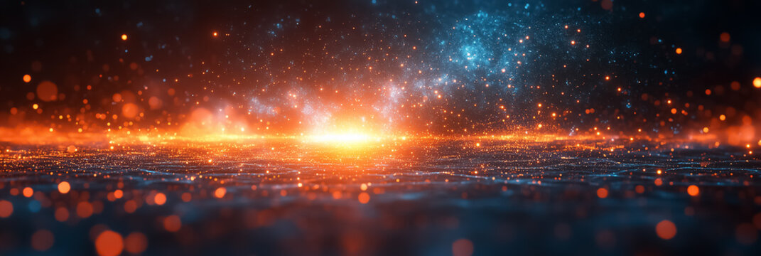 A mesmerizing spherical structure emerges, displaying a data matrix with shifting patterns. This cosmic visualization radiates vibrant hues, creating an enthralling sense of motion and depth