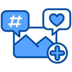 Social Media Post Icon