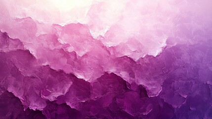 Fototapeta premium Abstract purple and pink mountain range.