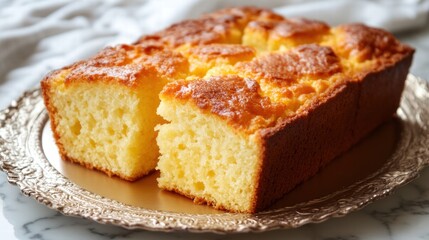 Three generations using laptop on sofa