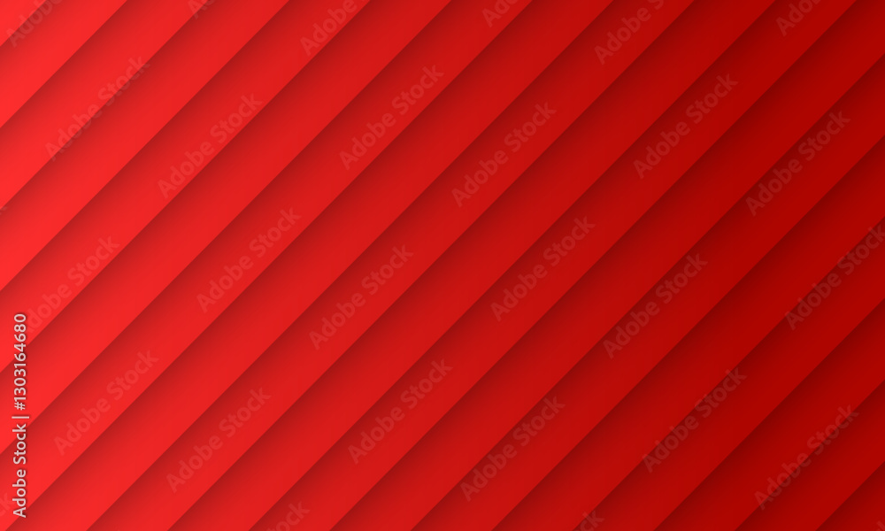 Aufkleber bold red diagonal striped abstract background with smooth gradient effect for modern graphic design