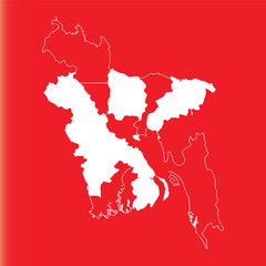 Bangladesh country map