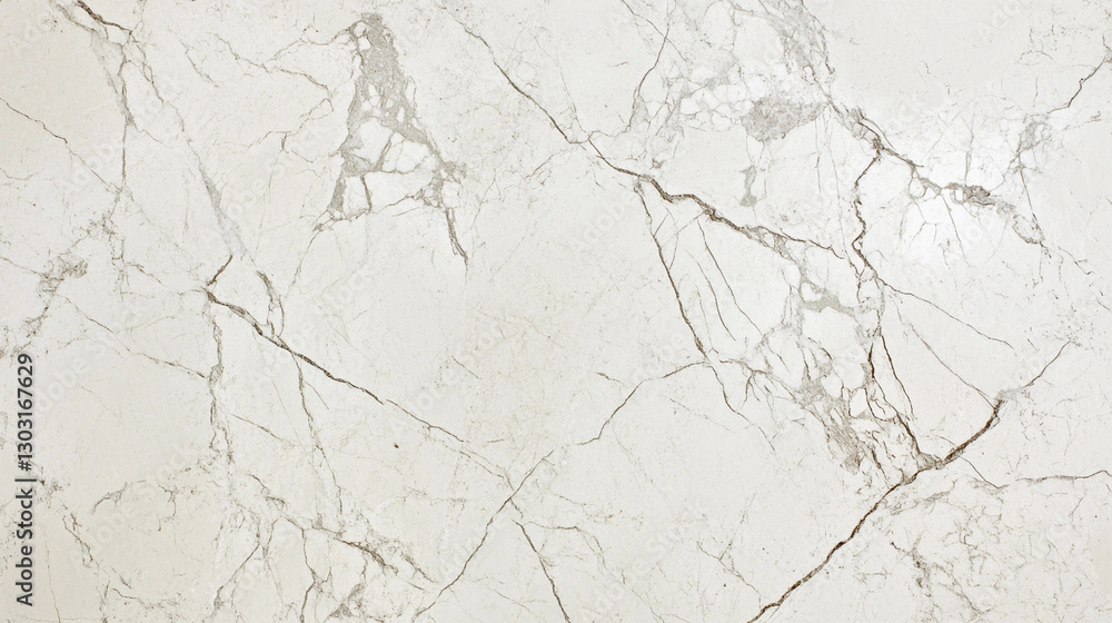 Poster elegant minimalist white marble texture with subtle gray veining enhancing modern interior design ae