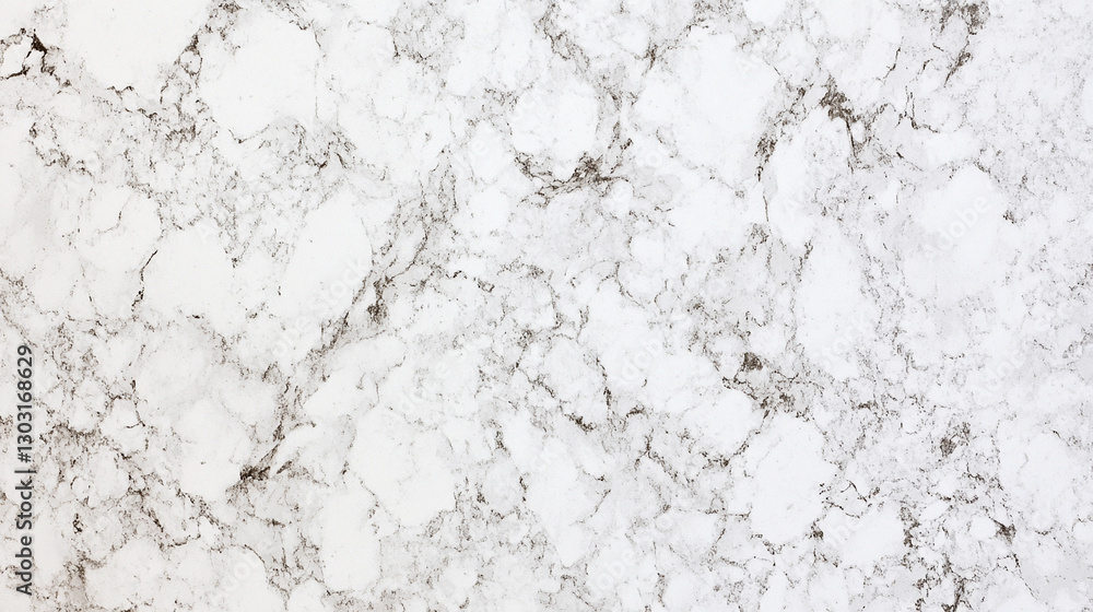 Poster elegant minimalist white marble texture with subtle gray veining suitable for various design applica