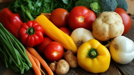 The joy of a bountiful harvest of vegetables in rural areas