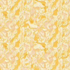 seamless pattern with golden leaves