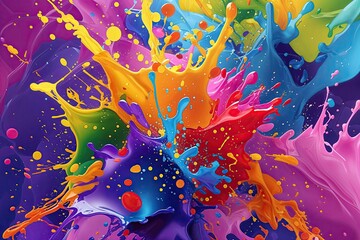 Vibrant Colorful Background Design for Eye-Catching Visuals