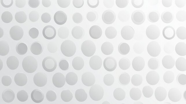 Minimalist gray and white circle pattern on textured background