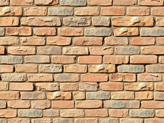 Obraz premium Aged Brick Walls - Weathered Texture Detail