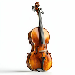 Fototapeta premium Exquisite Violin: Masterful Craftsmanship and Elegance in Classical Music Performance