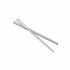 illustration of chopsticks