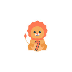 Animal Numbers Vector Art  Icons  and Graphics