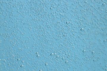 Refreshing soda water as background, closeup view
