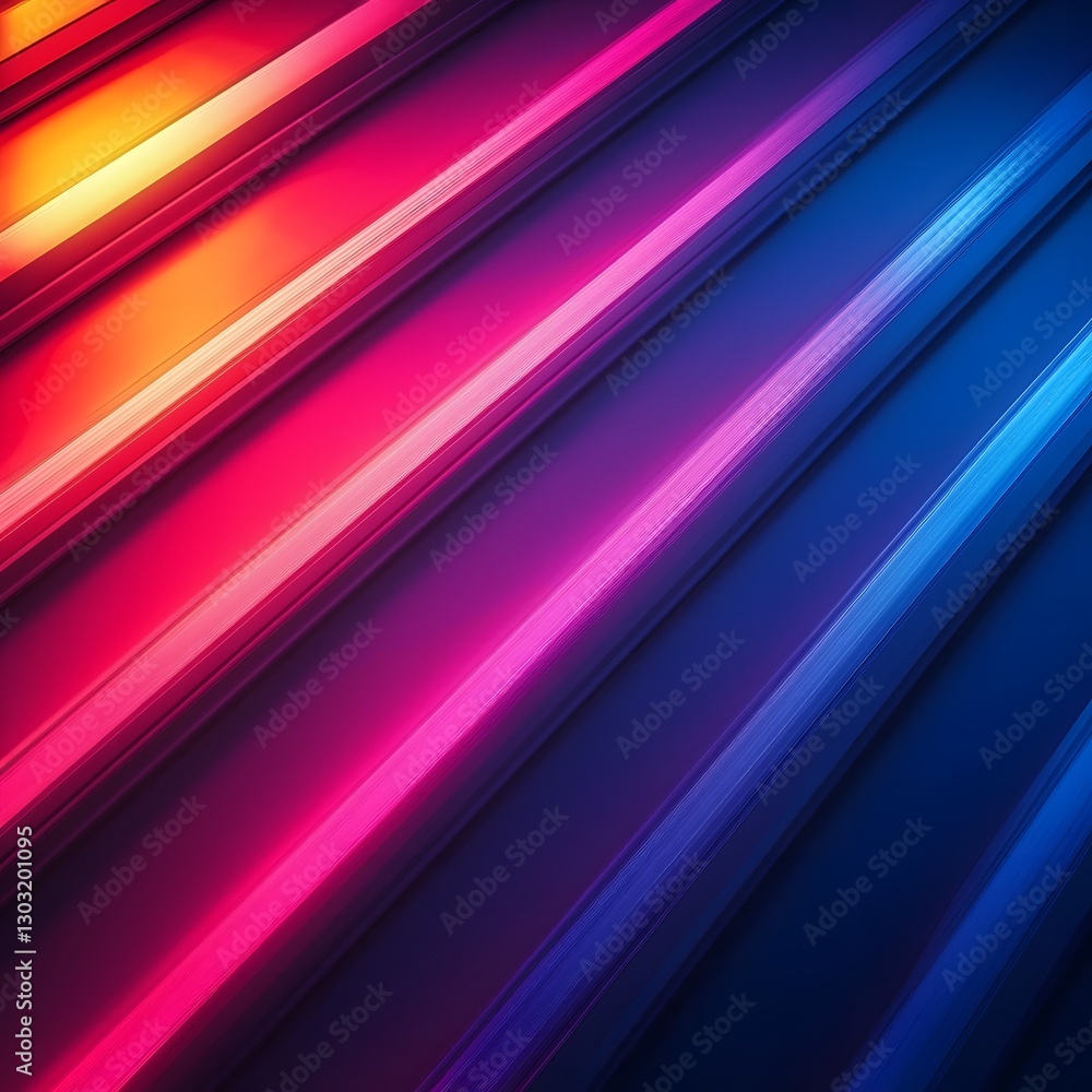 Poster luminous diagonal intersections glowing futuristic geometric abstract background composition