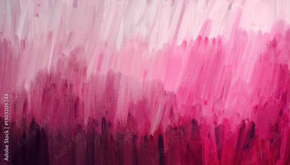 Poster abstract pink gradient brushstroke texture with deep magenta and soft pastel tones, perfect for mode