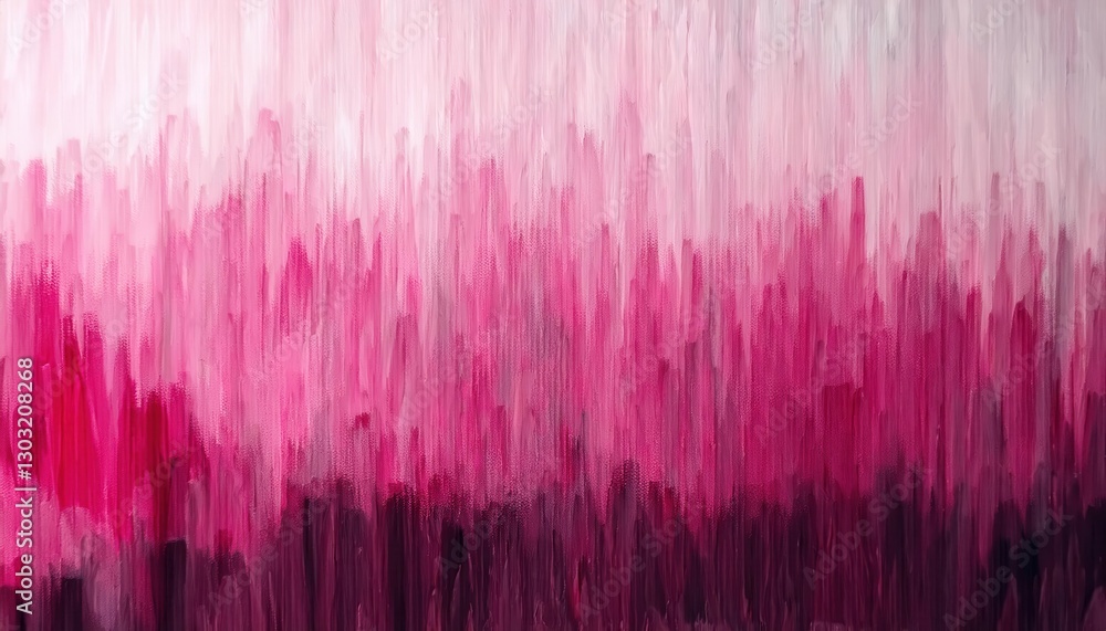 Poster abstract pink gradient brushstroke texture with deep magenta and soft pastel tones, perfect for mode