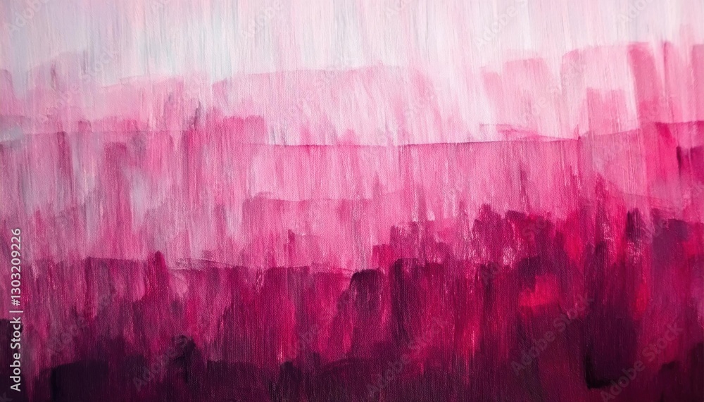 Poster abstract pink gradient brushstroke texture with deep magenta and soft pastel tones, perfect for mode