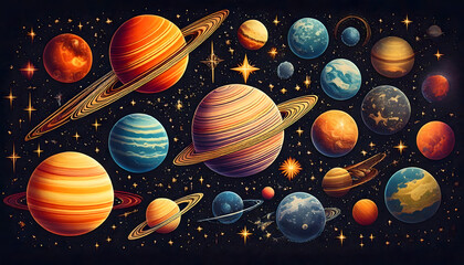 Interstellar Fantasy &ndash; A Mid-Century Space Exploration Artwork

