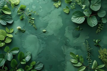 Sophisticated Green Textures for Tranquil Design and Wallpaper