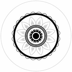 mandala design vector