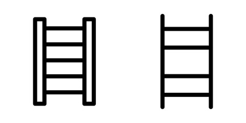 Ladder Icon Set - Vector Design Symbols
