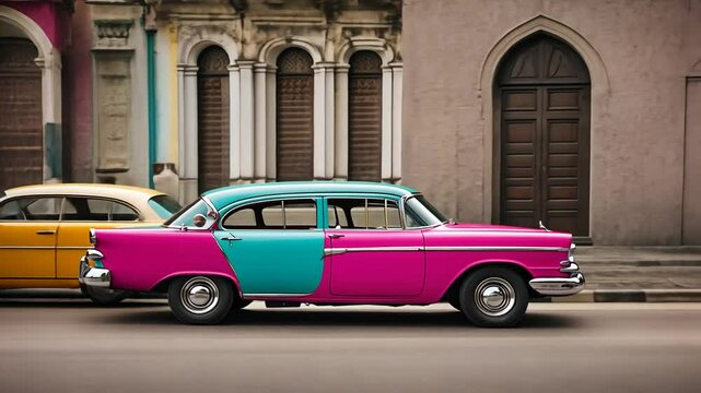 Almendron car in Havana, Cuba.