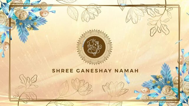 Beautiful Wedding Couple Animation Wedding Invitation Template For Save The Date Animated Video
