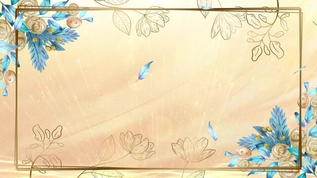 Beautiful Wedding Couple Animation Wedding Invitation Template For Save The Date Animated Video