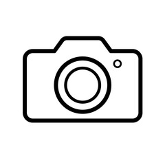camera, photography - vector icon