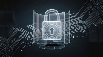 Digital cloud platform, cloud security, Anonymous AI Security, Illustrated cyber security wallpaper, data security in cloud workspace