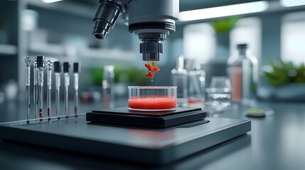 Innovative microfluidic platforms harnessing the power of plant derived nanomaterials to enable advanced point of care diagnostics featuring intricate lab equipment