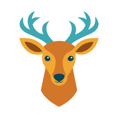 deer head vector illustration