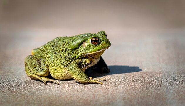 the european green toad bufotes viridis crimea