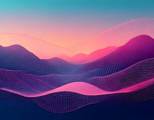 abstract wave background
