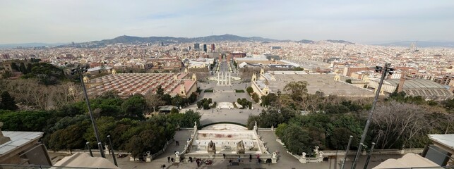 Barselona high resolution panorama 