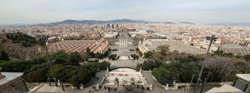 Barselona high resolution panorama 