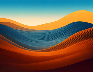 abstract wave background