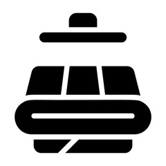 Conveyor Belt Solid Icon