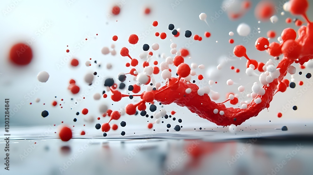 Poster bioinspired nanocomposites with hierarchical nanostructures showcasing engineered functional propert