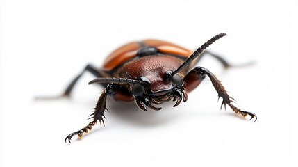 colorado potato beetle isolated on white