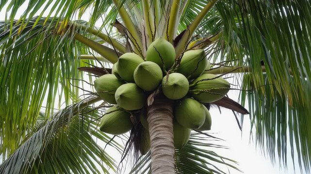 Refreshing Coconut for Summer