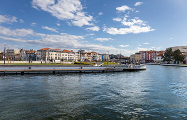 Panorâmica da cidade de Aveiro e da Ria de Aveiro 